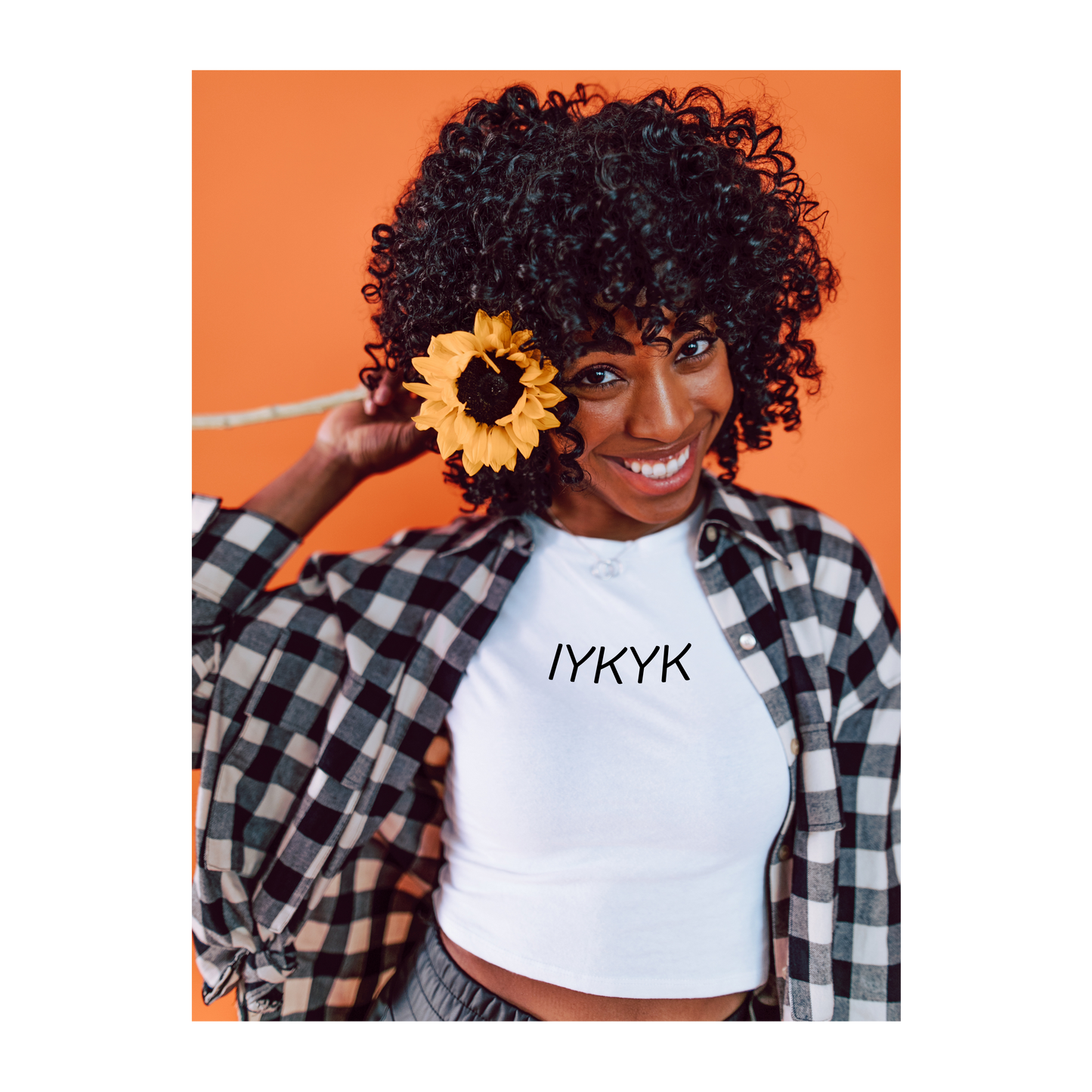 Women’s If you know you know crop top