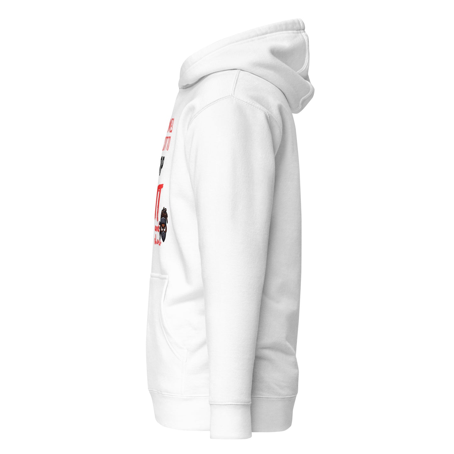 RED POP OUT HOODIE