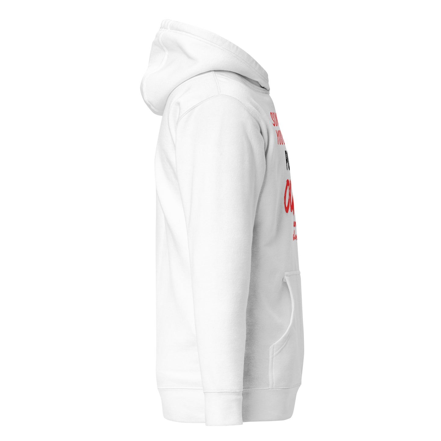 RED POP OUT HOODIE