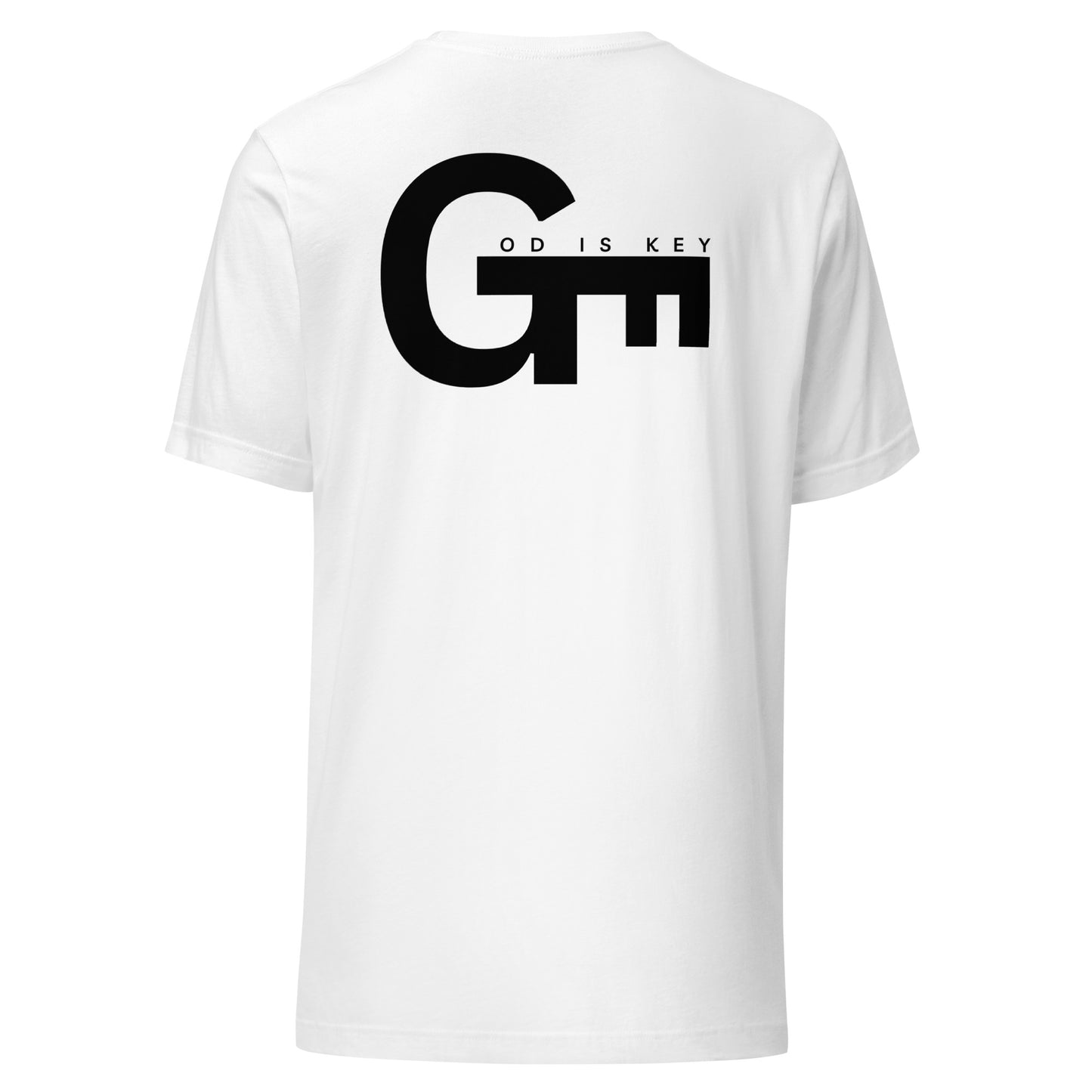 GOD IS KEY WHITE T-SHIRT